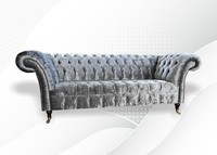 Dreisitzer Wohnlandschaft 3 Sitzer Garnitur Design Sofa Couch Moderne Couchen