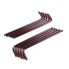3/16" Hex Key Wrench L Shaped Ball End Allen Wrench -10pcs