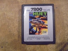 Super Huey UH-IX (Atari 7800, 1989) tested and working image