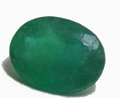 Natural Emerald, 1ct Oval Excellent Color and Size