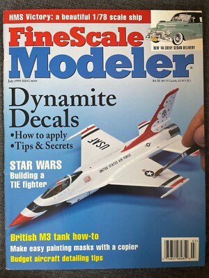 FineScale Modeler July. 1999  extrem selten