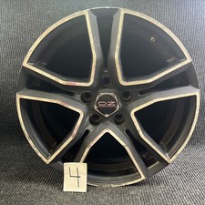 Jdm Wheels Oz Adrenalina 17 Black Rim Wheel 17x8 114.3 Fits Toyota 10 Spoke