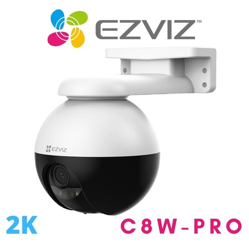 EZVIZ C8W PRO 2K DOME IP SECURITY CAMERA OUTDOOR 2048 X 1080 PIXELS