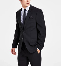 Bar III Skinny Fit Wool-Blend Suit Separate Jacket Size 36R