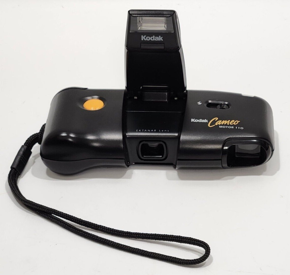 Vintage Kodak Cameo Motor 110 film Camera Auto Advance Instamatic