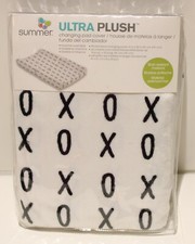 Summer Changing Pad Cover Ultra Plush X's and O's