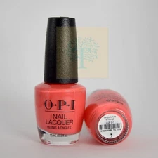 OPI Nail Lacquer 0.5oz/15mL Brand New Authentic - Tempura-ture is Rising! - T89