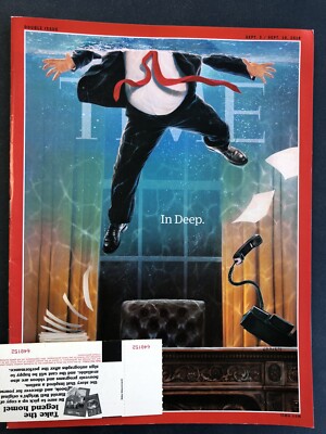 TIME Magazine Sept. 3 / Sept 10 2018 DOUBLE ISSUE In deep, Donald Trump