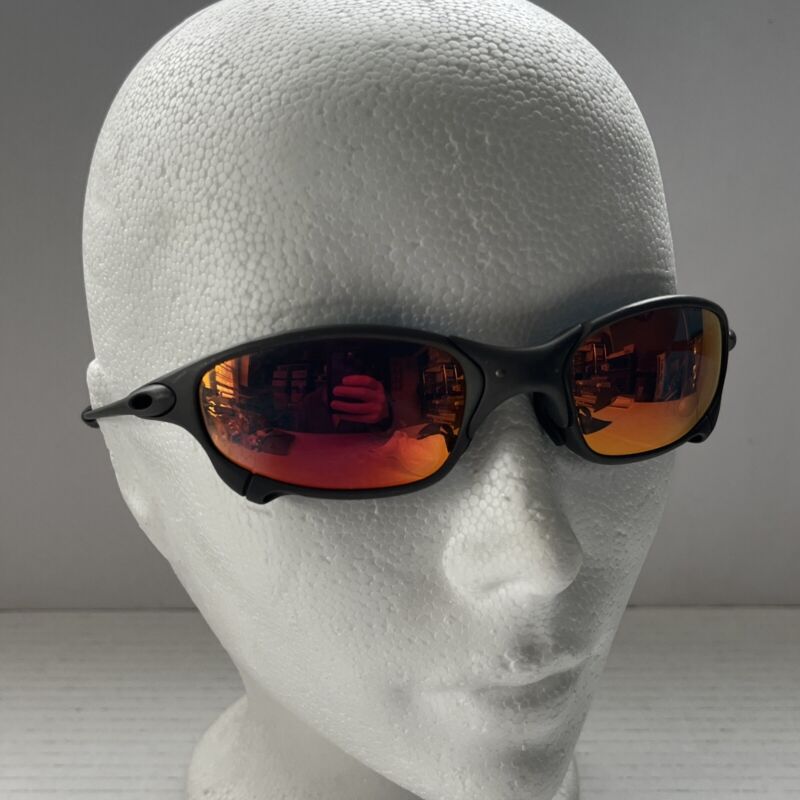 VINTAGE RARE X MAN OAKLEY JULIET RUBY+SIDE BLINDERS CICLOPE SERIAL  SKU#24-125