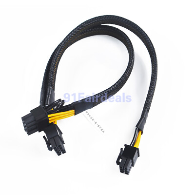 8PIN to 6PIN+8PIN VGA Power Cable for DELL Precision T5610 T5810 T7810 D92C9 