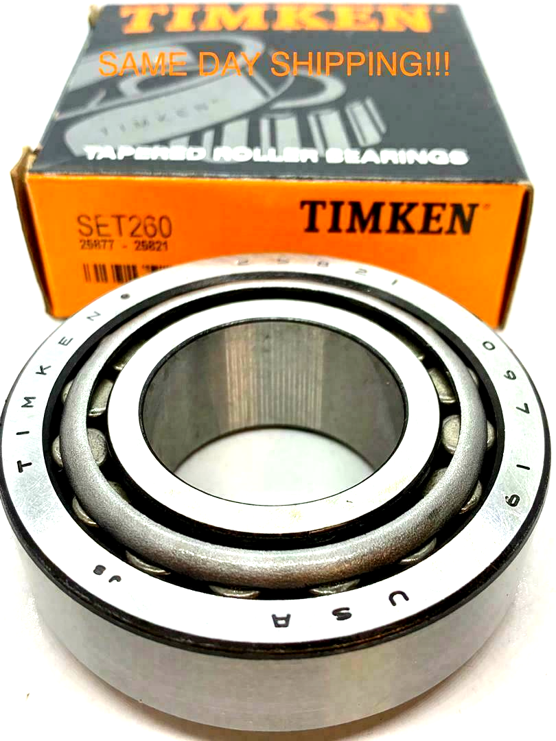 TIMKEN 25877 & 25821 Set Cuscinetti Conici Da Corsa 25877/25821 - Foto 2