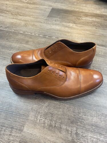 New Cole Haan Williams Cap Toe Oxford ‘Tan’ Dress Shoes C12337 | Men’s Size 10