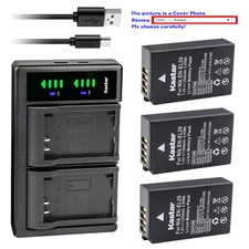 Kastar Battery LTD2 USB Charger for Nikon EN-EL20 EL20a Nikon Coolpix P950 P1000