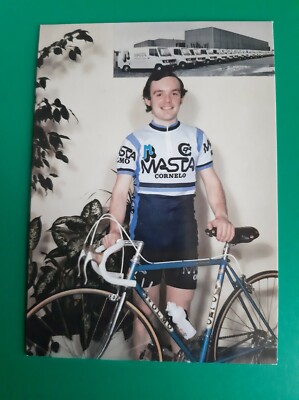 CYCLING cycling card RONNY BOUCKAERT team MASTA H. CORNELO OLMO 1980
