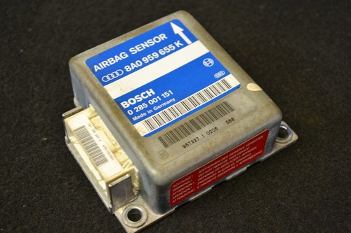 Audi A8 (4D2 V6) Steuergerät Airbag Sensor 8A0959655K Bosh 0285001151