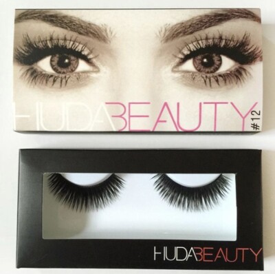 HUDA BEAUTY False Natural Eyelashes handmade_New_Sealed 1 Pair)