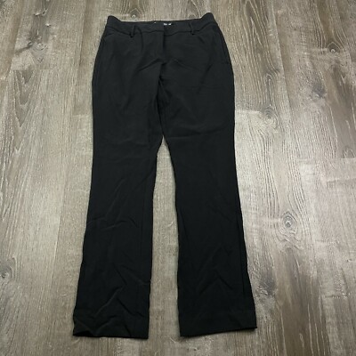 Womans Pants Black Slacks Skinny Size 