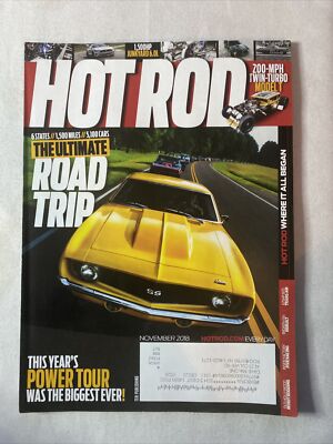 2018 NOVEMBER HOTROD Magazine THE ULTIMATE ROAD TRIP (MH868)