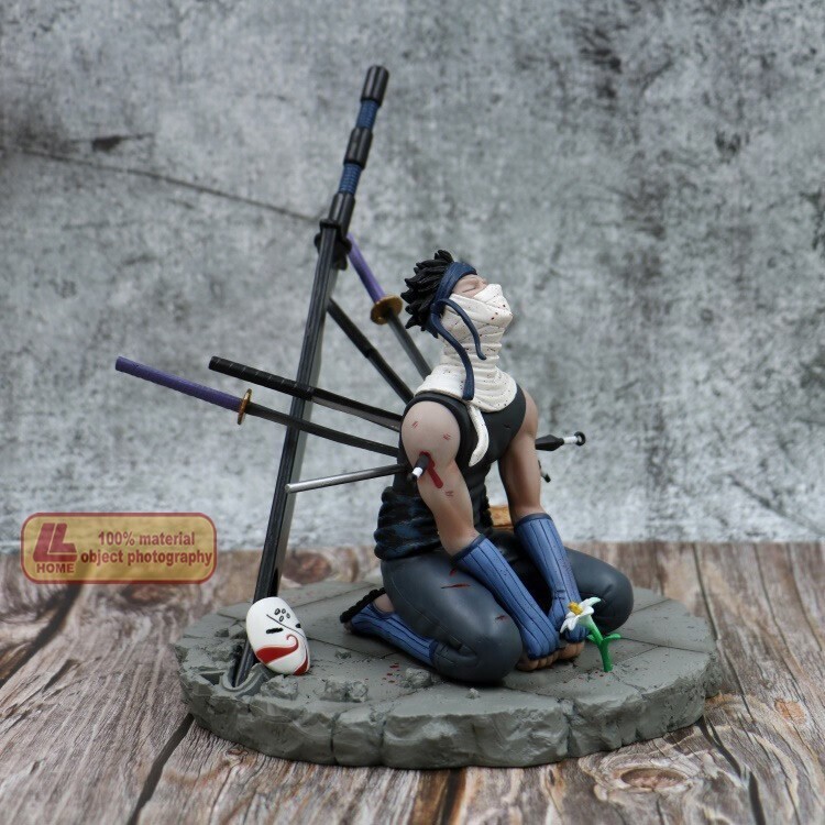 Anime ninja Shippuden Momochi Zabuza repent PVC action Figure Statue Toy Doll