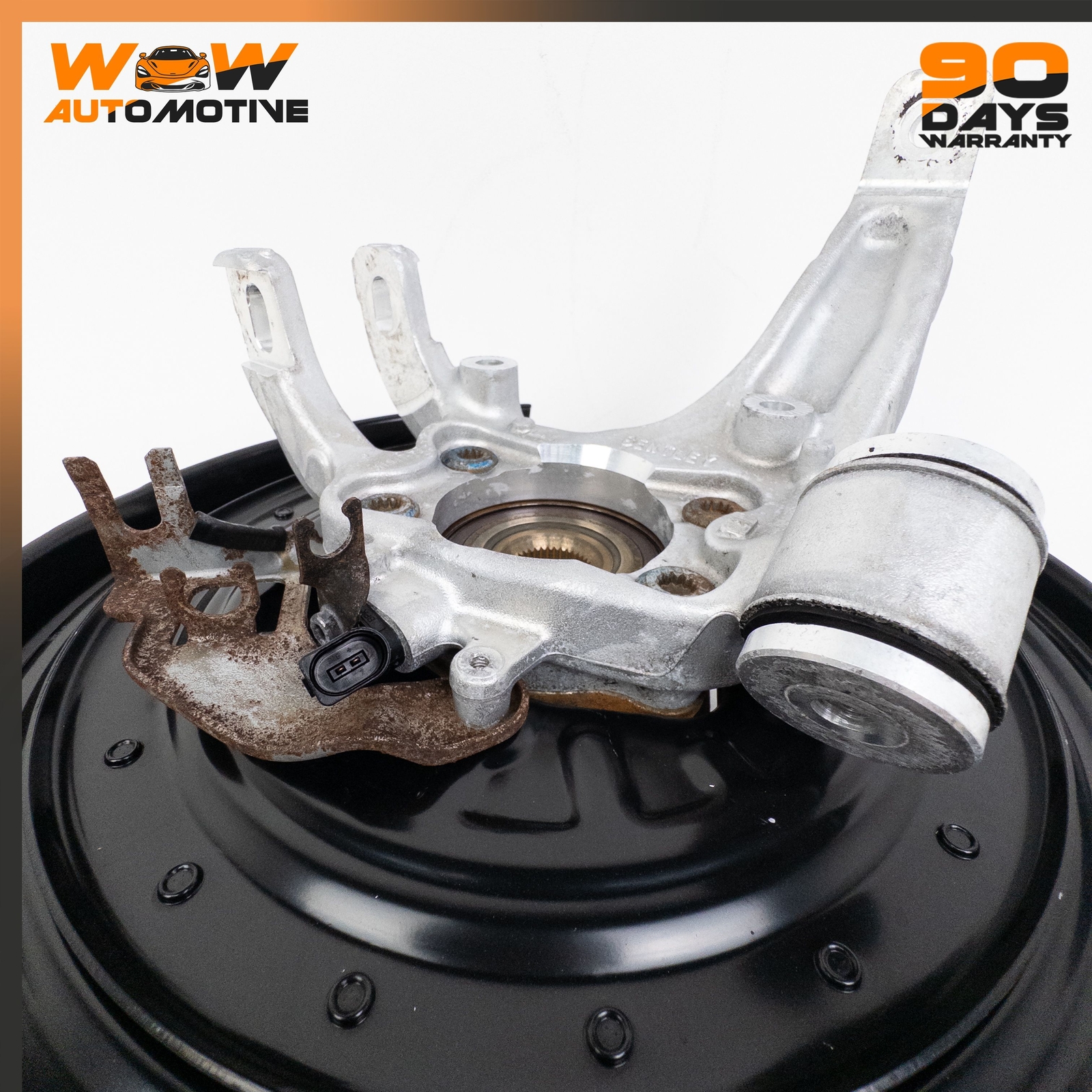 04-13 BENTLEY CONTINENTAL GTC GT FLYING SPUR REAR RIGHT SPINDLE KNUCKLE HUB OEM