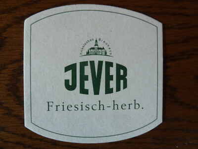 JEVER - Friesisches Brauhaus in Jever ''Mauerblümchen''  Bierdeckel    NEU