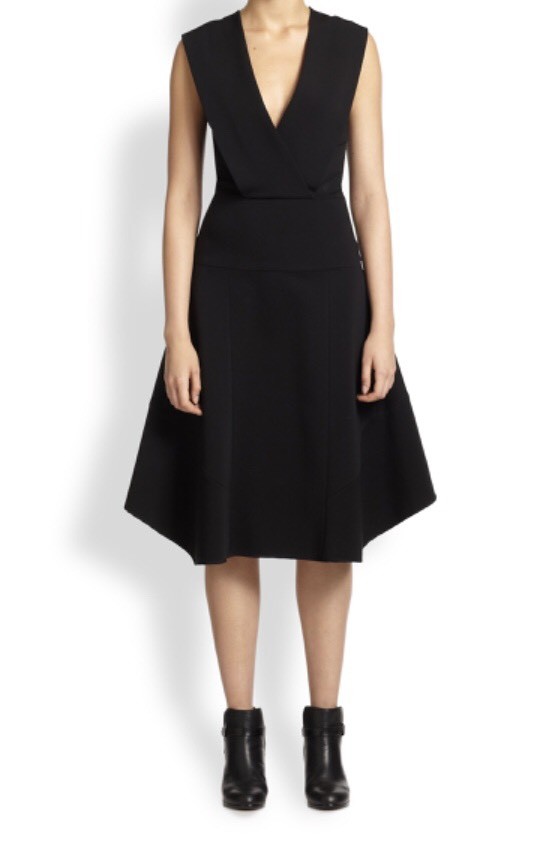 empire waist black formal dress A-Line Off The Shoulder Black Empire Waist Wedding Guest Dress, Black / XL main image 1