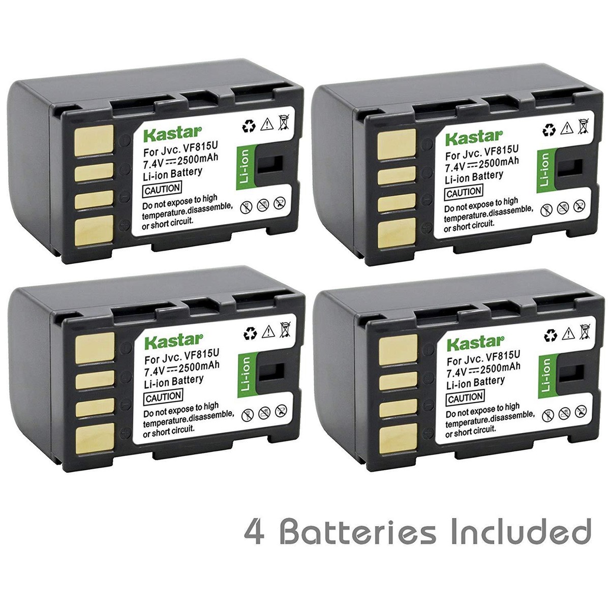 BN-VF815 BN-VF815U Battery for JVC GZ-MG255 MG275 MG330 MG335