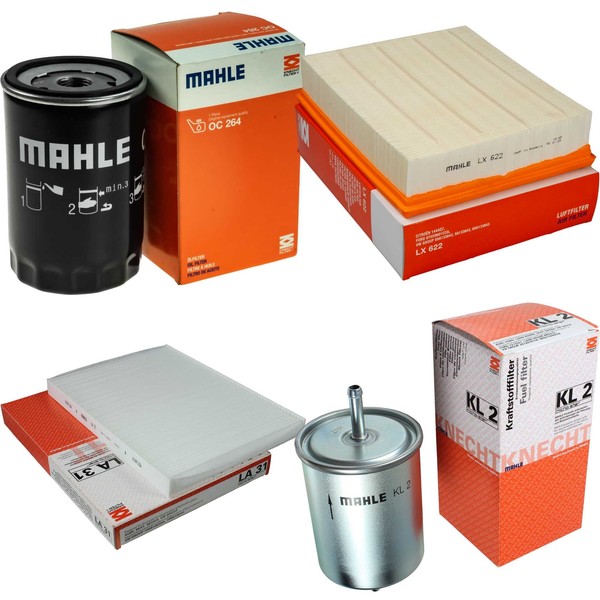 Mahle Kraftstofffilter KL 2 Innenraum LA 31 Luftfilter LX 622 ÖLfilter OC 264-image