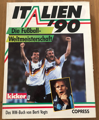 fußballbuch Italien 1990     Von Berti Vogts