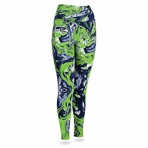 Женские леггинсы Zubaz NFL Team Swirl от Seattle Seahawks