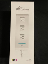 NEW - Ubiquiti Networks MPOWER mFI 3-Port Power Wi-Fi Smart Power Strip
