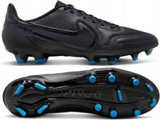 Nike Mens Tiempo Legend 9 Club FG Soccer Cleats Black Blue DA1176-001 Size 6