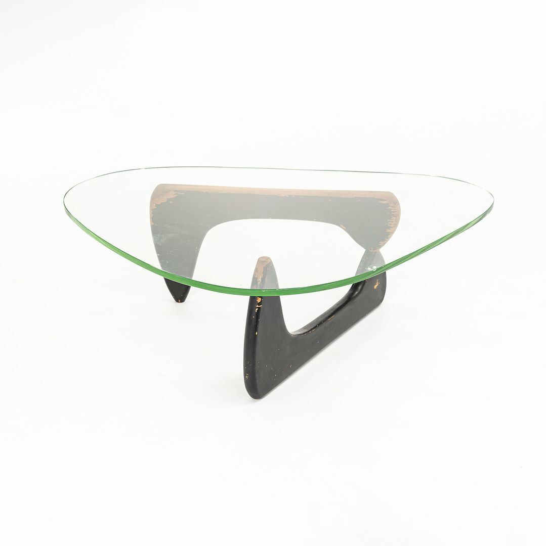 1950s Isamu Noguchi IN-50 Coffee Table for Herman Miller Ebonized 