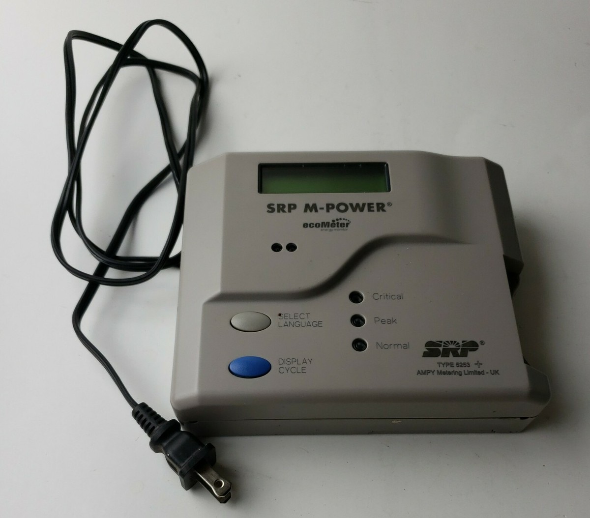 SRP M-Power ECOMETER Model 5253 | eBay