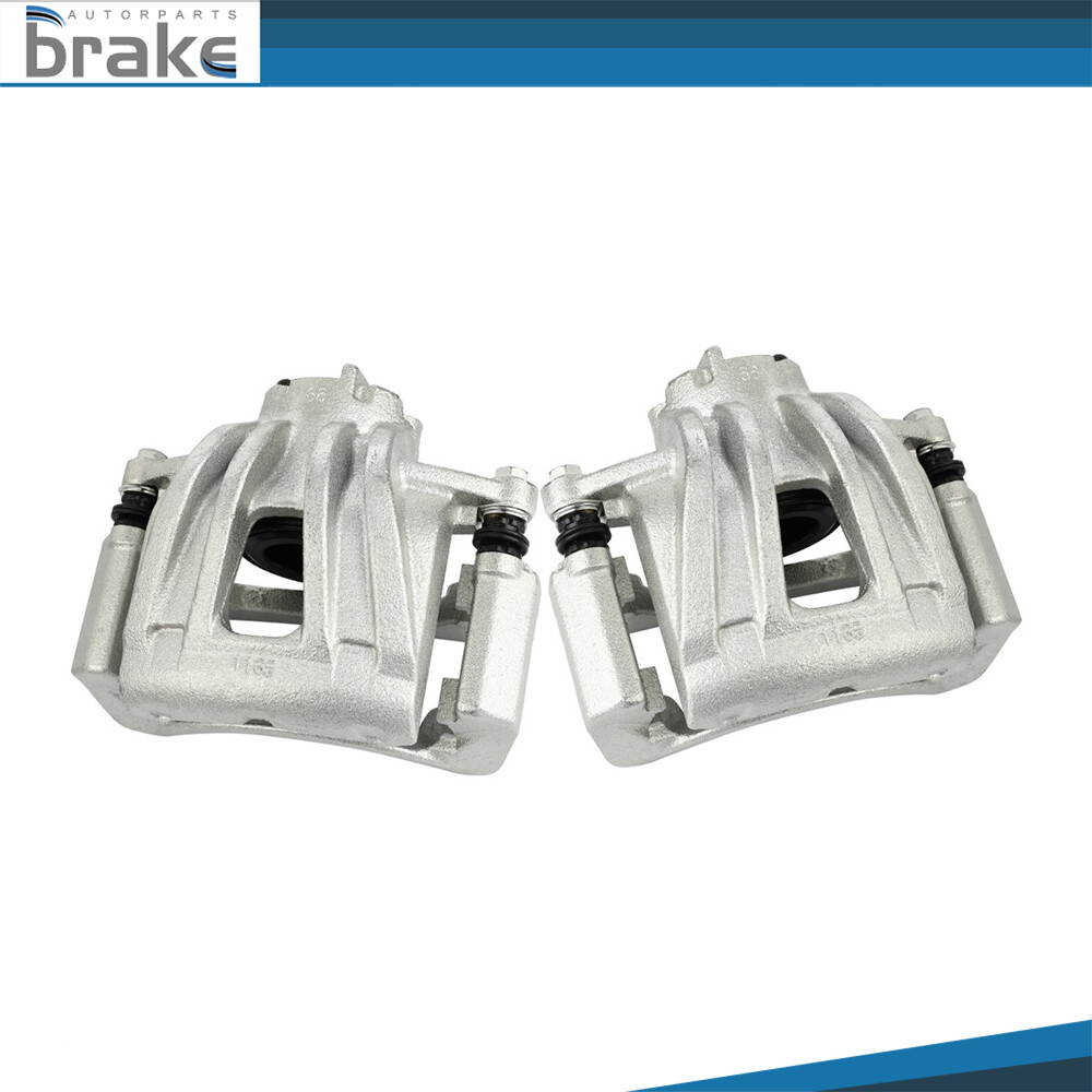 2002-2007 Jeep Liberty Front Brake Calipers with Bracket Pair