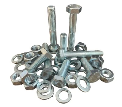 M&M FASTENERS 2,540 piece Metric Class 8.8 Nut Bolt & Washer Assortment