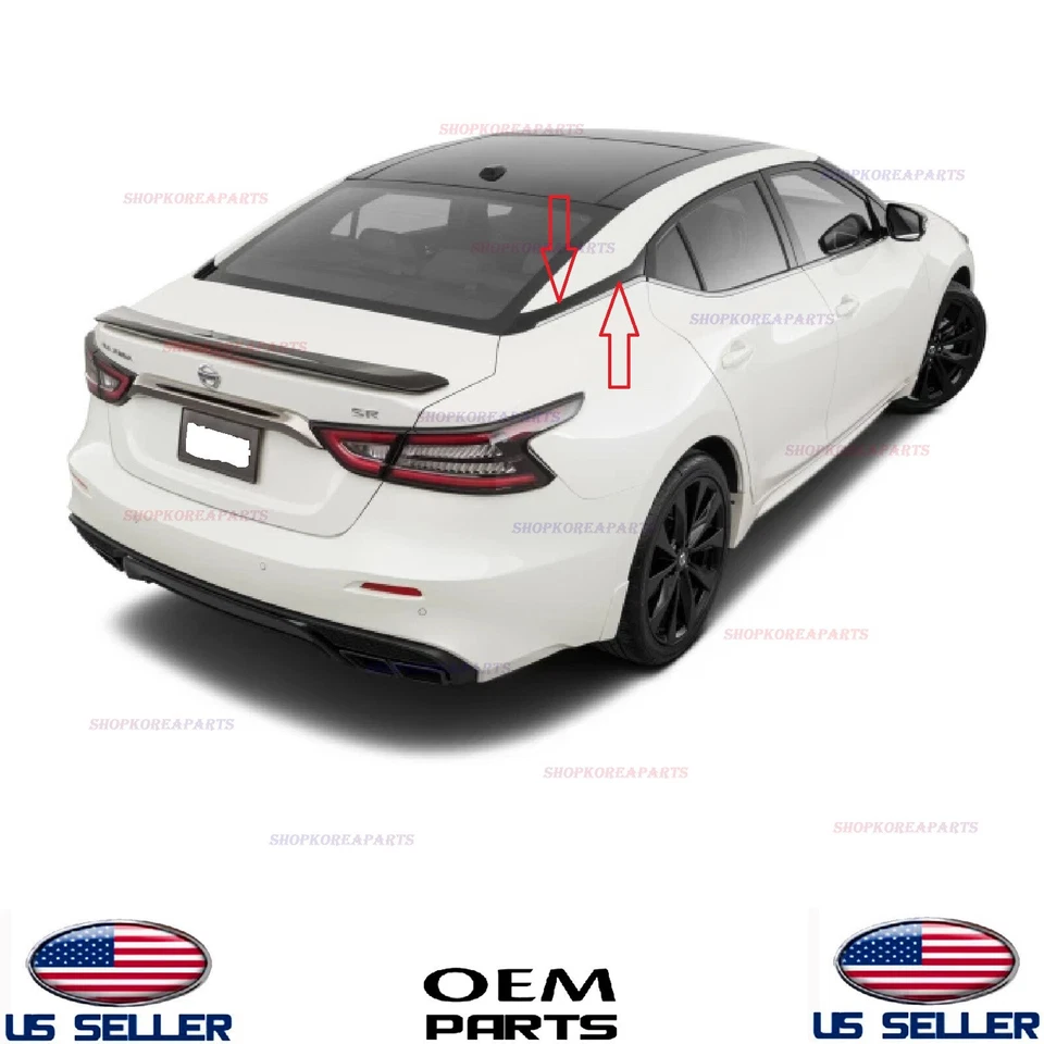 Guardabarros trasero genuino moldeado lado derecho del pasajero OEM NISSAN MAXIMA 16-23 Foto 2 de 4