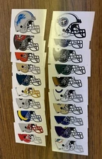 20 NEW Assorted NFL Vending Stickers