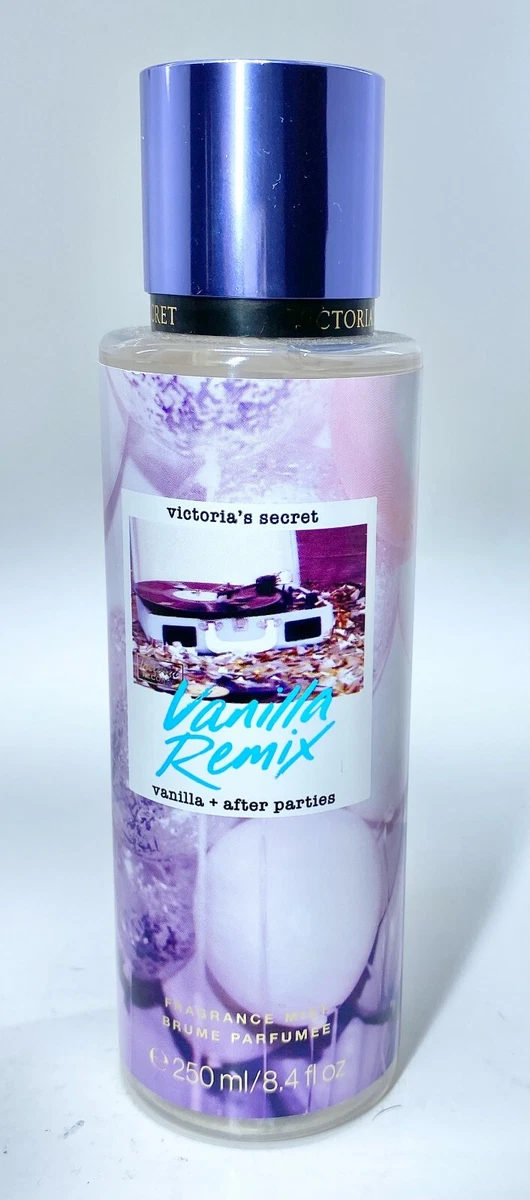 VICTORIA SECRET VANILLA REMIX FRAGRANCE BODY MIST SPRAY SPLASH 8.4