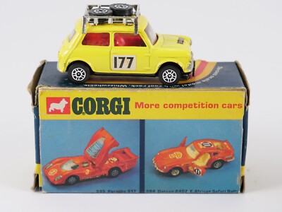 CORGI TOYS 308 MONTE CARLO MINI COOPER S BOITE CRÉATION VIDE REPRO