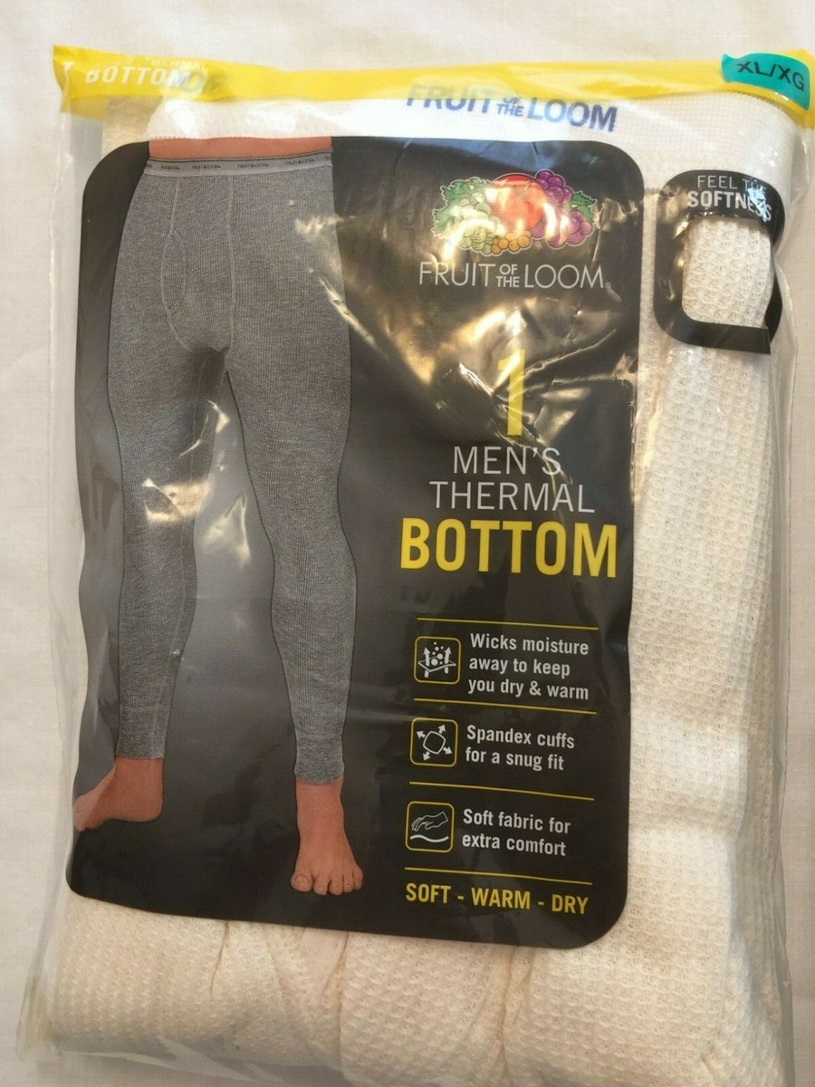 Thermals Men Fruit Of The Loom Mens And Plus Long Underwear Waffle