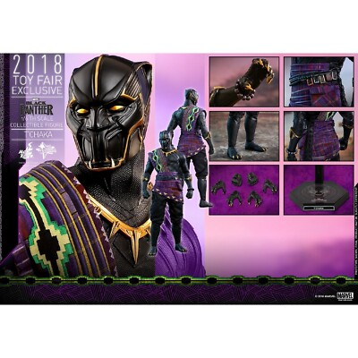 ブラックパンサー T'Chaka フィギュアmms487 HotToys HT MMS487 1/6 Black Panther T'Chaka Exclusive Ver. Figure