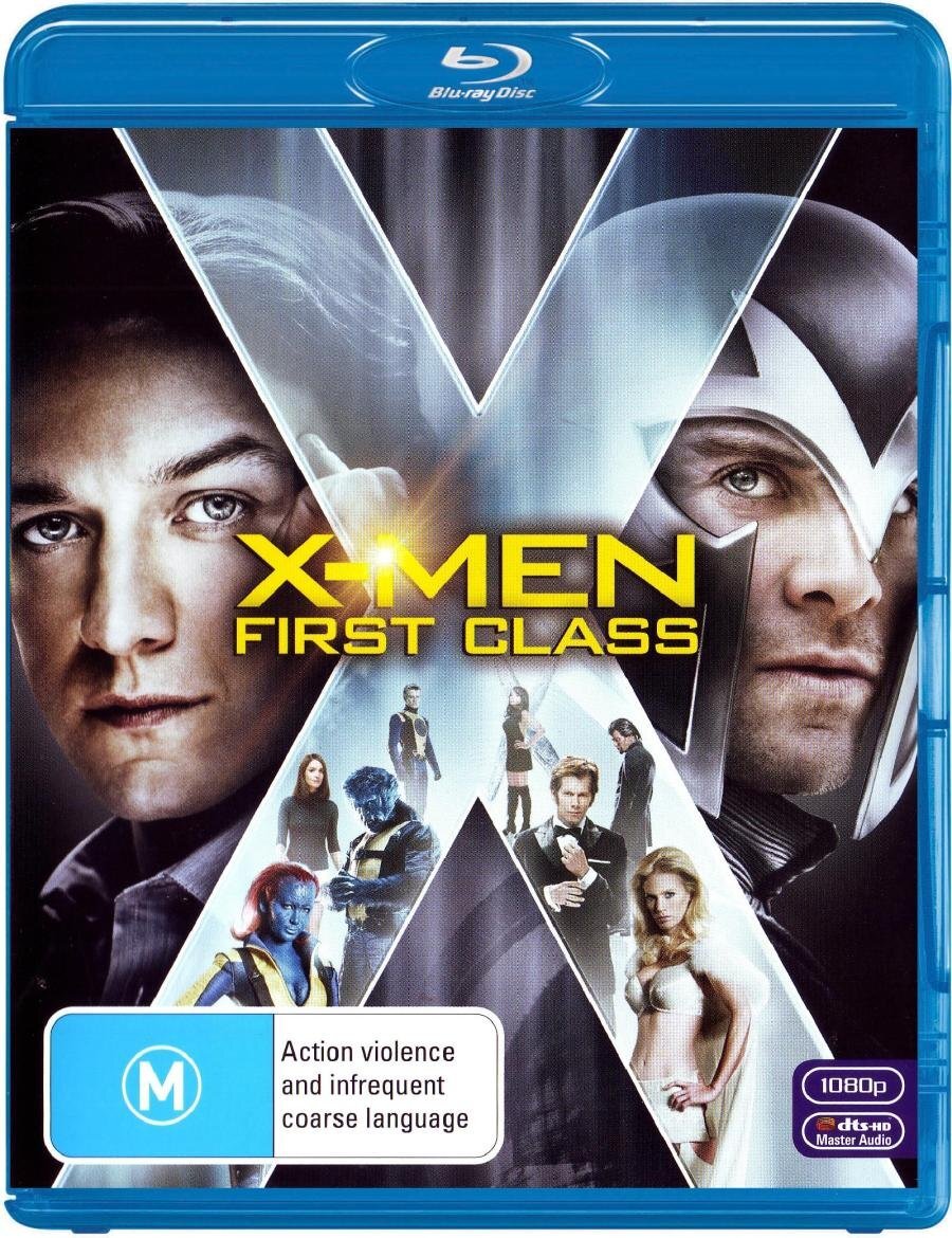 MOVIE - X-MEN: FIRST CLASS (1 BLU-RAY) (Blu-ray)