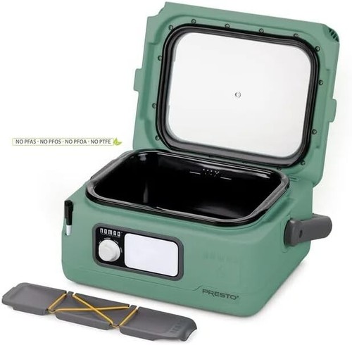 Presto 6-Quart Nomad Traveling Slow Cooker Green 06016 - Picture 4 of 9