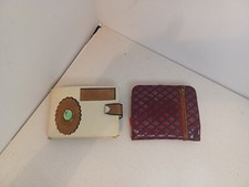 Vintage Women's bi folding Wallets Lot Of 2