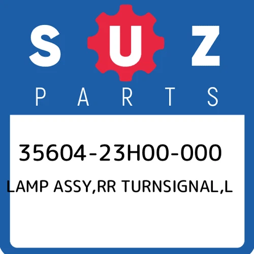 LAMP ASSY, REAR TURNSIGNAL, L | Includes Item(s) 8 - 11