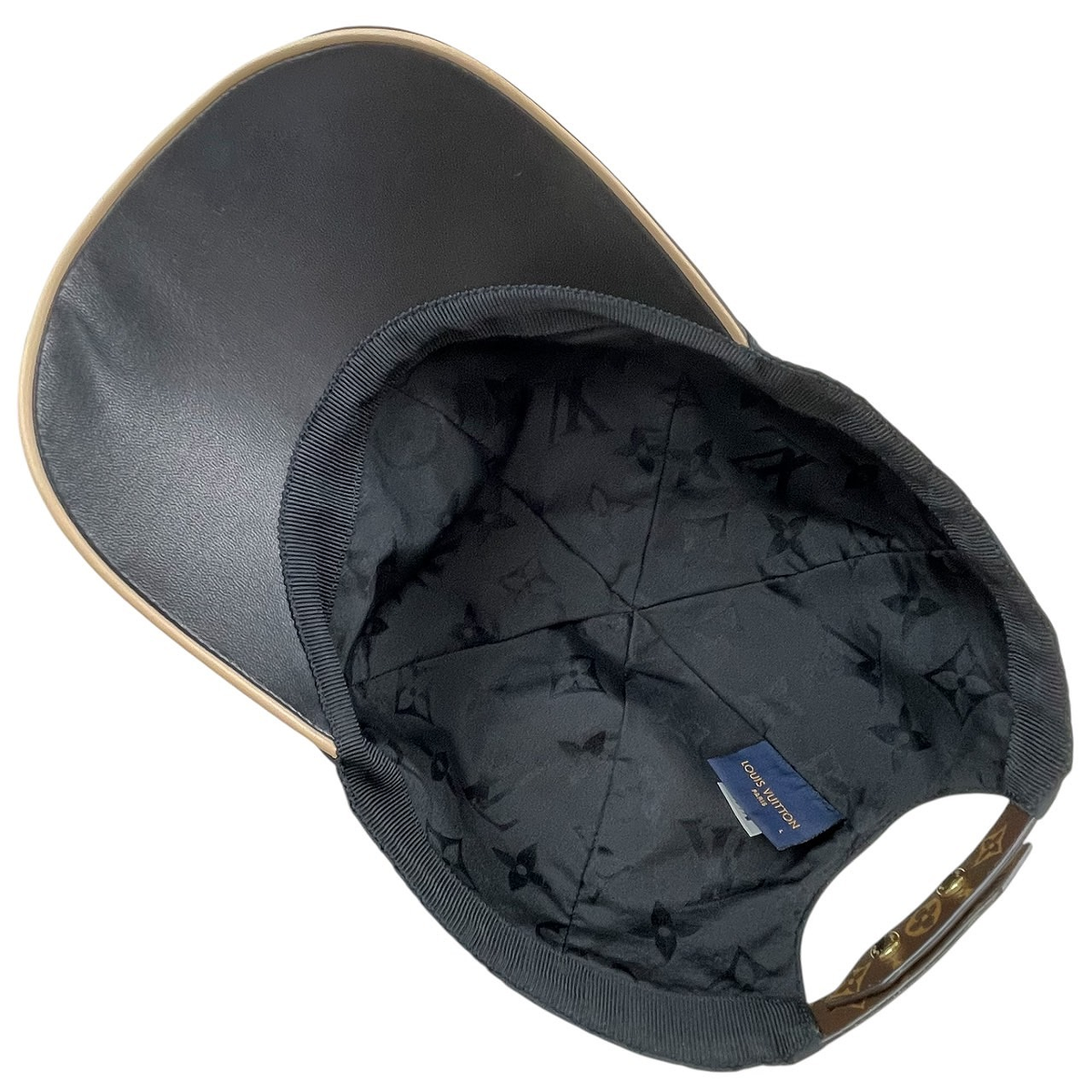 Louis Vuitton M76529 Cap LV Get Ready Black Monogram Canvas | eBay Louis Vuitton M76529 Cap LV Get Ready Black Monogram Canvas | eBay