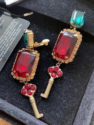 Dolce & Gabbana Crystal Earrings
