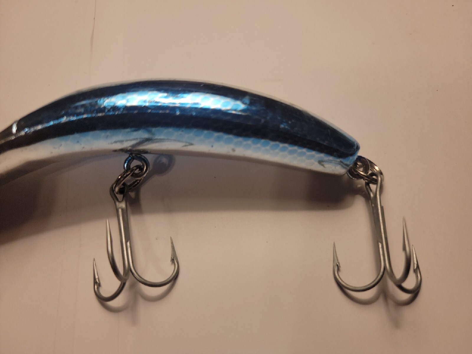 Luhr Jensen K16 Kwikfish METALLIC BLUE SILVER Salmon Plug Lure 5.5"