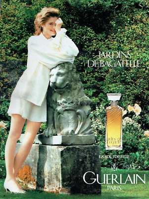 Werbung Advertising 0523 1991 Eau Toilette Jardins de Bagatelle Guerlain